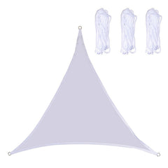 Triangle Outdoor Garden Sunshade Sail Waterproof Anti-UV Canopy, Size: 3.6m x 3.6m x 3.6m, 3.6m x 3.6m x 3.6m