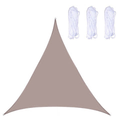 Triangle Outdoor Garden Sunshade Sail Waterproof Anti-UV Canopy, Size: 3.6m x 3.6m x 3.6m, 3.6m x 3.6m x 3.6m