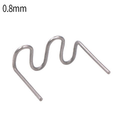500pcs /Pack Auto Bumper Plastic Repair Welding Machine Hot Melt Plastic Welding Tool Welding Wire Patch, Style: Patch 7 0.6mm, Patch 7 0.6mm, Patch 8 0.8mm, Patch 9 0.6mm, Patch 10 0.8mm, Patch 11 0.6mm, Patch 12 0.8mm