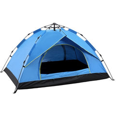 TC-014 Outdoor Beach Travel Camping Automatic Spring Multi-Person Tent, For 3-4 People