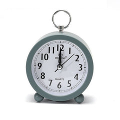 Office Home Round Alarm Clock Student Watch Gift, Red, Green, Blue, Black, Pink, Grey