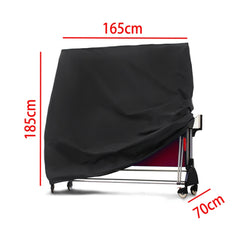 Outdoor Waterproof And Dustproof Table Tennis Table Cover, 165x70x185cm