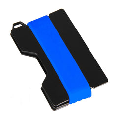 Aluminum Alloy RFID Card Holder Anti-Theft EDC Wallet Coin Storage Box Key Card Holder, Red, Blue, Black, Brown, Orange, Grey, Red Main Body, Blue Main Body, Gray Main Body