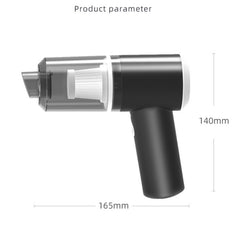 Car Dry And Wet Wireless Handheld Vacuum Cleaner, Black, White