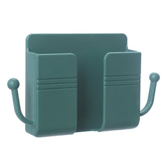10 PCS Wall-Mounted Remote Control Storage Box Bedside Mobile Phone Charging Stand, 10 PCS White, 10 PCS Yellow, 10 PCS Green, 10 PCS Blue, 10 PCS Pink