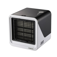 MG -191 Mini Air Cooler Home Dormitory Office Air Conditioning Fan Portable Small Desktop USB Fan, Classic Black, Sky Blue