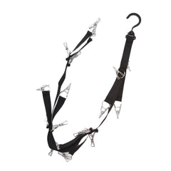 Rotary Hook Wardrobe Cap Clip-Hanging Rope Bedroom Home Storage Clothes Door Back Rogue, Clothes Door Back Hook
