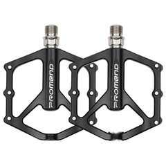 1 Pair PROMEND PD-M46 Bicycle Pedal Aluminum Alloy CNC Bearing Palin Pedal, PD-M46