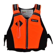 Manner QP2025 Buoyancy Vest Dragon Boat Kayak Paddle Board Buoyancy Vest, Green, Orange, Red