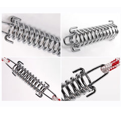 Tent Spring Wind Rope Buckle Outdoor Camping High-Strength Steel Rope Buckle Awning Fixed Buckle