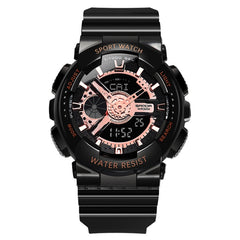 SANDA Outdoor Leisure Waterproof Multifunctional Luminous Electronic Watch