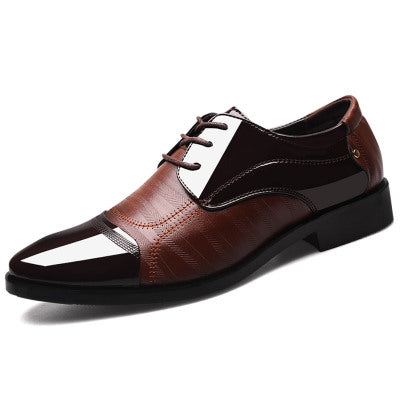 Fashion Men Leather Soft Business Casual Shoes, 38, 39, 40, 41, 42, 43, 44, 46