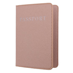 MS101 Frosted PU Multi-Card Passport Holder Travel Abroad Passport Card Holder, Blue, Khaki, Pink, Sky Blue, Dirty Yellow, Big Red