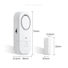 N911S Home Door Window Induction Alarm Household Door Magnetic Wireless Anti-Theft Alarm