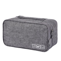 Travel Waterproof Storage Bag Underwear Storage Finishing Bag, Black, Gray, Violet, Wine Red, Sky Blue, Navy