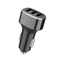 Three USB Ports Car Fast Charging Charger For Huawei/For OPPO/VIVO/OnePlus And Other Flash Charging, GT680 Black, GT680 Gray, GT780 Black, GT780 Gray