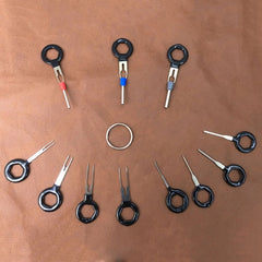 11 PCS Car Extractor Terminal Removal Tool Kit Electrical Wiring Crimp Connector Puller Release Pin Extractor Kit, 11 In 1