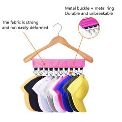 Portable Fabric Coat Hanger Hat Self-Adhesive Clip Travel Clothes Socks Foldable Hanger, Diving Material, Flannel