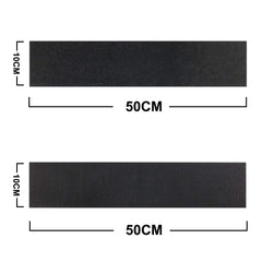 Car License Plate Hook And Loop Fastener High Temperature Resistance Polyester Double-Sided Fixed Stickers, 100x500mm