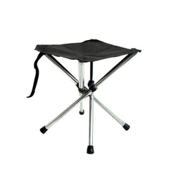 Outdoor Retractable Portable Stainless Steel Stool Camping Beach Fishing Folding Chair, Spec:, S, L