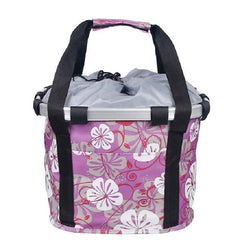 Bicycle Front Bag Basket Aluminum Alloy Foldable Basket, L