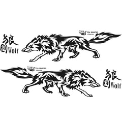D-70 Wolf Totem Car Stickers Car Personality Modified Car Stickers, D-70