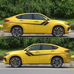 D-716 Car Striped Vinyl Body Stickers Personalized Modification Car Sticker, D-716