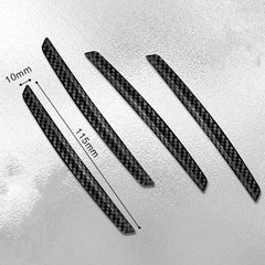 3 Sets DM-047 Rearview Mirror Carbon Fiber Anti-Scratch Door Anti-Collision Strip, DM-047  Anti-Collision Strip