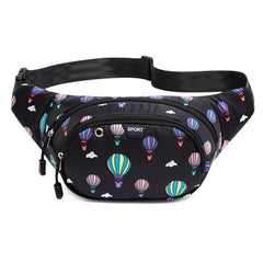 Ladies Sports Running Waist Bag Outdoor Leisure Cashier Wallet, 10 inch