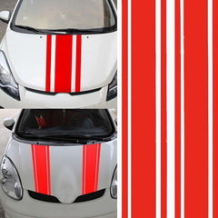 Car Hood Stickers Modified Racing Striped Ethylene Body Sticker