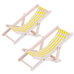 2 PCS 1:12 Beach Lounge Chair Simulation Model Outdoor Beach Scene Shooting Props Can Be Folded, Beach Lounge Chair(Royal Blue), Beach Lounge Chair(Red), Beach Lounge Chair(Purple), Beach Lounge Chair(Yellow), Beach Lounge Chair(Sky Blue)