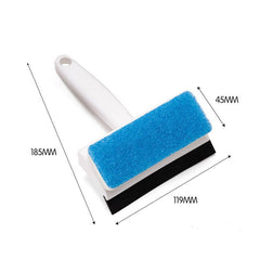 2 In 1 Window Glass Cleaning Brush Dust Collecting Window Brush Cleaning Wiper