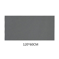 Car Electrostatic Sunshade Stickers Window Glass Sunscreen Heat Insulation Stickers Taiwanese Point Hole Film, 120 x 60cm