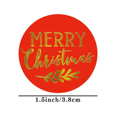 LG-210730-38-003 Christmas Decoration Sticker Gift Envelope Label, LG-210730-38-003
