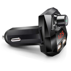 G18 Car Bluetooth Hands-Free MP3 Player Dual USB Bluetooth Charge FM Transmitter Bluetooth Receiver, G18