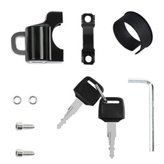 Electric Car Helmet Lock Anti-Theft Fixed Multi-Function Lock Bicycle Handle Fixed Helmet Anti-Theft Lock Helmet Lock, Helmet Lock, Helmet Lock + Reminder Rope