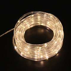 Holiday Party Decoration Tube String Lights LED Garden Decoration Casing Light with Remote Control, Spec:, 7m 50 LEDs USB Powered, 12m 100 LEDs USB Powered