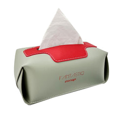 SJM0041 Car PU Paper Tissue Box Hotel Napkin Paper Box Toilet Paper Box