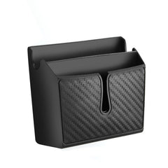 DM-020 Car Sticky Carbon Fiber Storage Bag Car Mobile Phone Storage Box Small, Small, Large