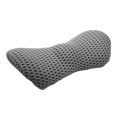 Car Supplies Lumbar Support Memory Foam Car Backrest Lumbar Cushion Seat Cushion Lumbar Pillow, 4D Grid Blue, 4D Grid Light Gray, 4D Grid Dark Gray, 4D Grid Black, Blue+Light Gray, Green+Light Gray, Crystal Velvet Dark Gray, Comfortable Pink           ...