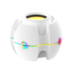 RGB Light Effect Gyro Shape Wireless Bluetooth Audio, White, Pink, Blue, Black, Red