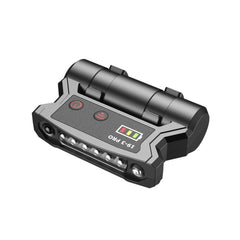 Fishing Headlight Induction Night Fishing Clip Cap Lamp Head-Wearing Small Super Bright Light Rechargeable Cap Clip Lamp,Style:, Basic Edition, Upgraded Version, Ultimate Edition (Black), Ultimate Edition  (Red)