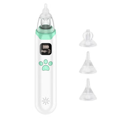 Infant Electric Nasal Aspirator With 3-gear Adjustable Nasal Clearer, Electric Nasal Aspirator