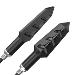 1 Pair VS6-6 Motorcycle LED Steering Tail Lamp 12V Flow Water Light Turn Lamp, VS6-6