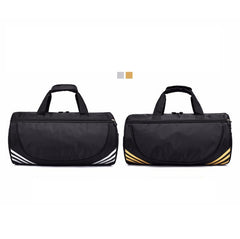 Leisure Sports Fitness Bag Men And Women One-Shoulder Diagonal Portable Cylindrical Travel Bag, Large, Small