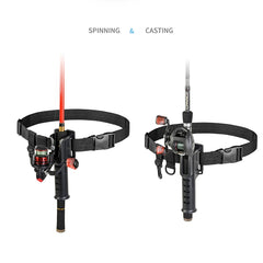 Fishing Rod Waist Belt Rod Holder Fishing Rod Waist Support