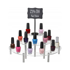 3-Layer Acrylic Cake Display Stand Cosmetic Display Stand, 2 PCS