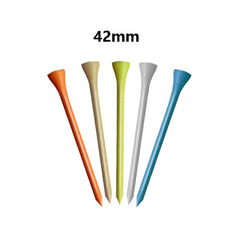 40 PCS PGM QT003 Golf TEE Golf Wooden Ball Holder, Random Color Delivery, 40PCS 42mm Holder, 40PCS 54mm Holder, 40PCS 70mm Holder, 40PCS 83mm Holder