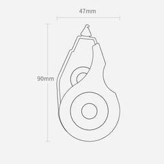 Deli NS157 Office Correction Tape Student Supplies Correction Tape, NS157