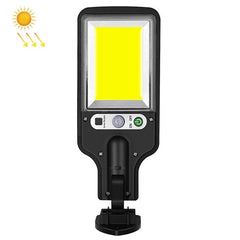 616 Solar Street Light LED Human Body Induction Garden Light, Spec:, 28 SMD No Remote Control, 60 SMD No Remote Control, 117 COB No Remote Control, 108 COB No Remote Control, 72 SMD No Remote Control, 28 SMD With Remote Control, 60 SMD With Remote Cont...
